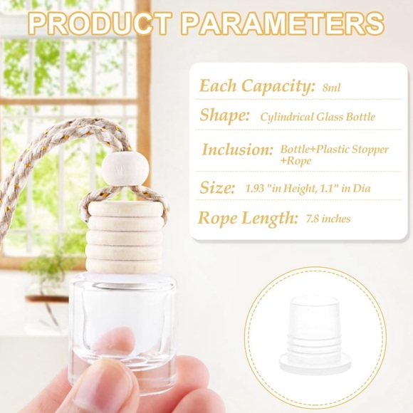 Fall Scented 8ml Car Diffusers - Picture 4 of 5